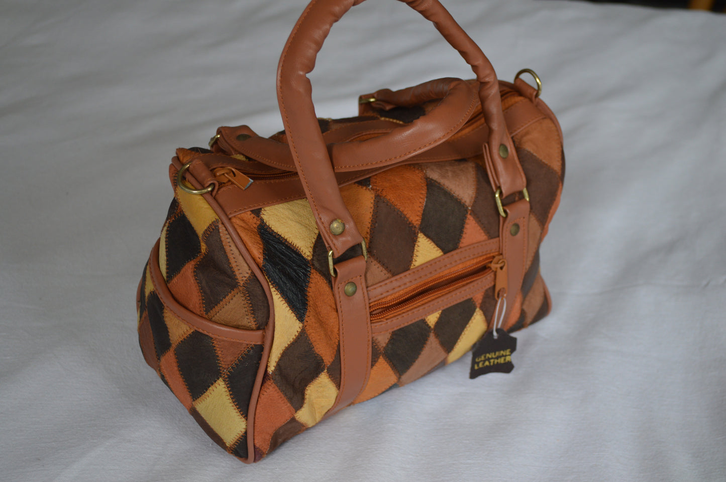 Patchwork Leather Bag
