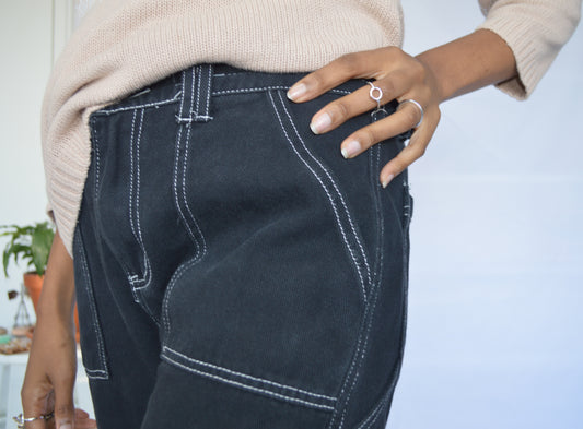Black Cargo Pants