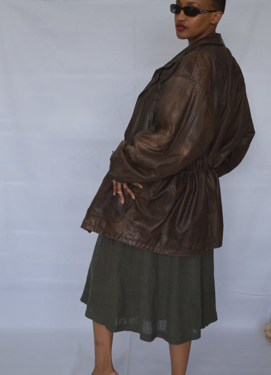 Brown Leather jacket