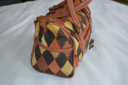 Patchwork Leather Bag