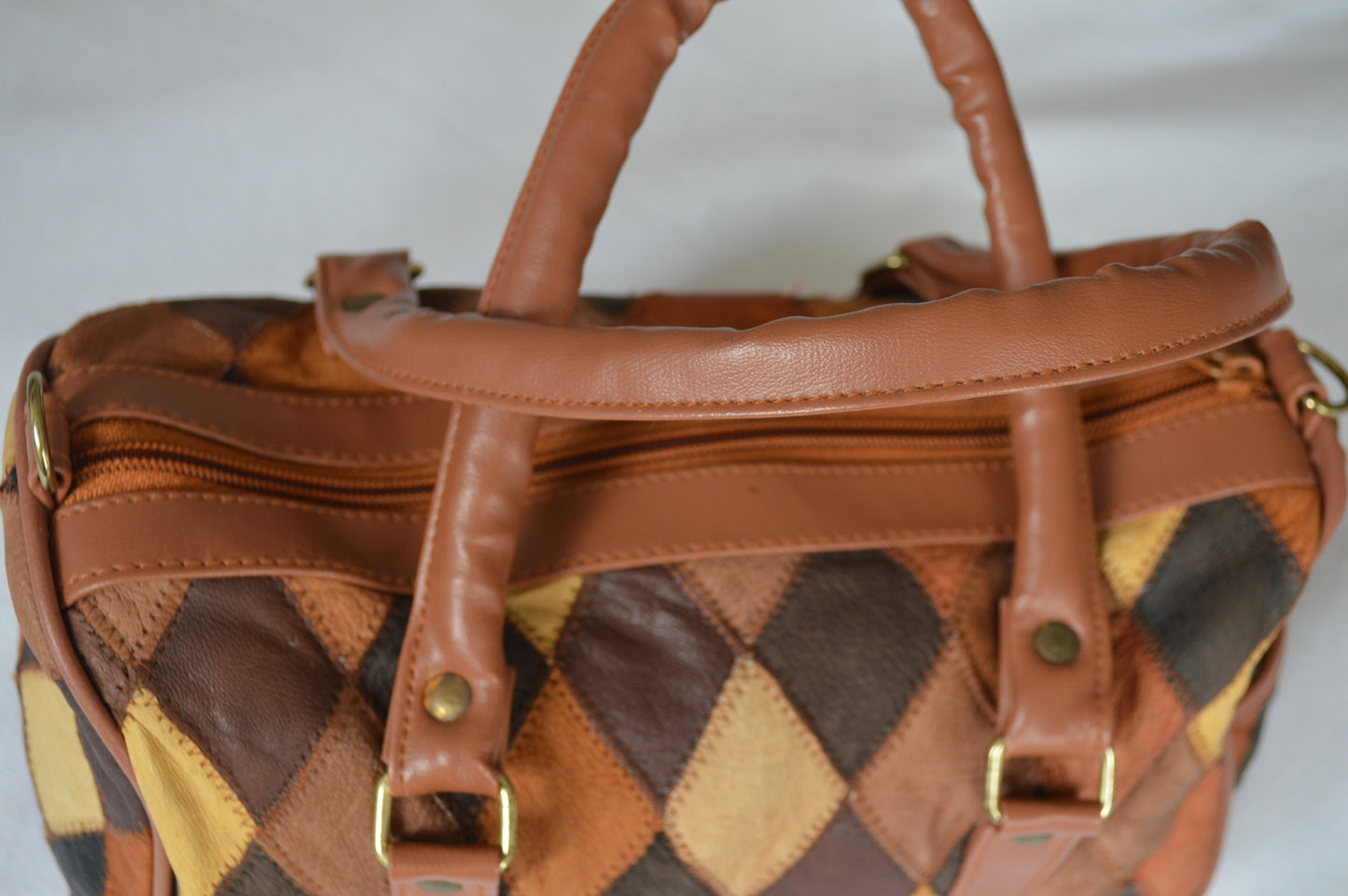 Patchwork Leather Bag
