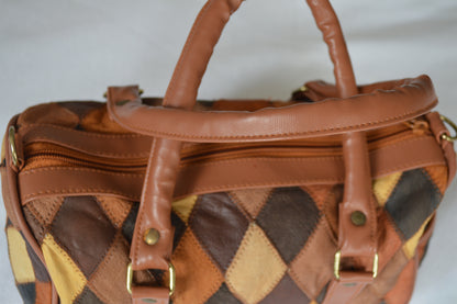 Patchwork Leather Bag
