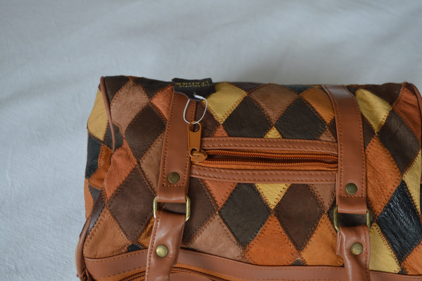 Patchwork Leather Bag