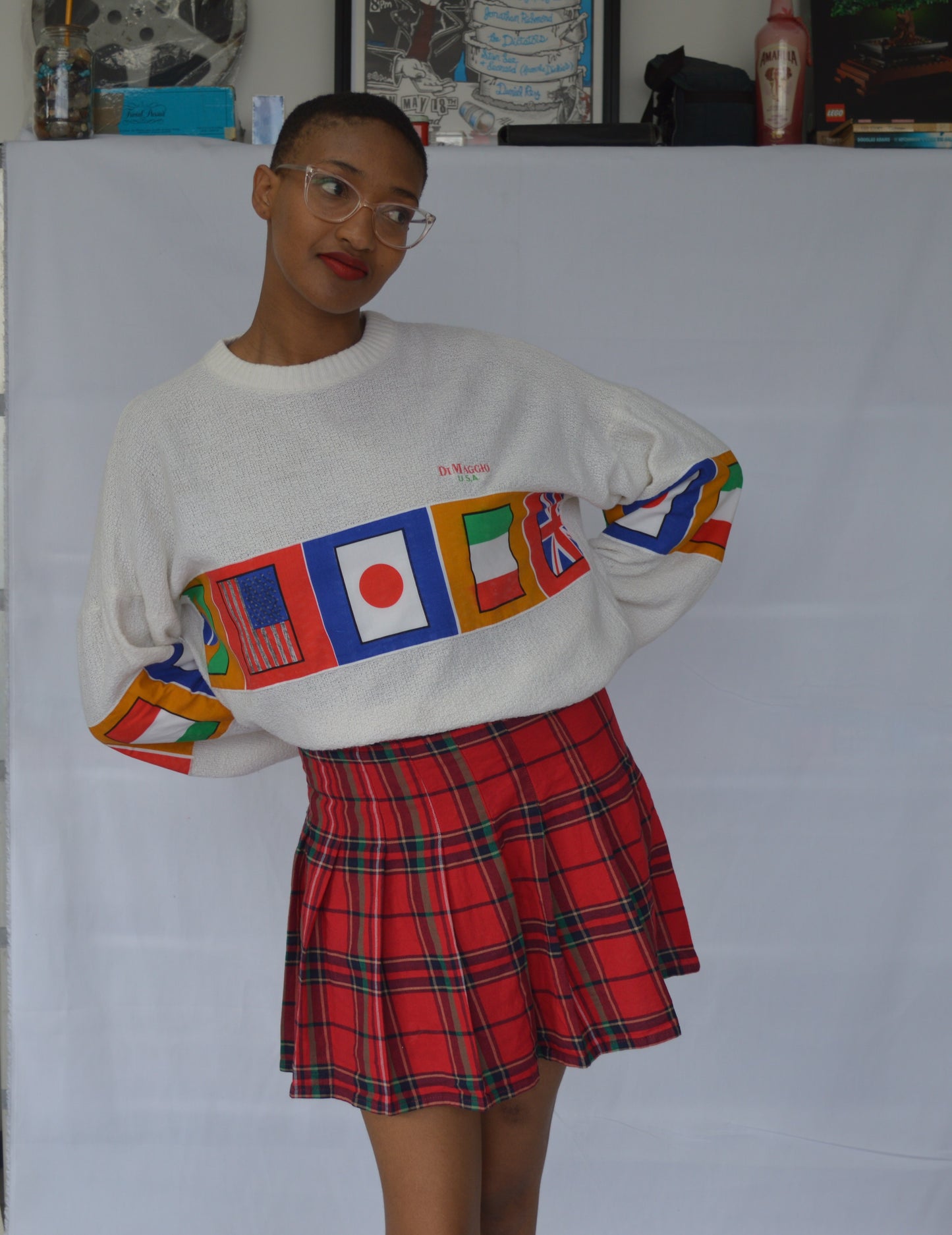 White Flag Sweater DiMaggio